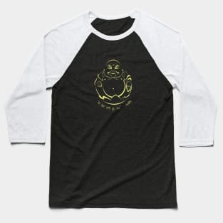 "Let that sh*t go, bro." - Buddha Baseball T-Shirt